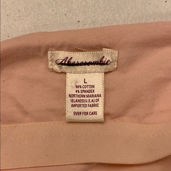 Pale Pink Abercrombie Spaghetti Strap Top - Picture 3 of 3